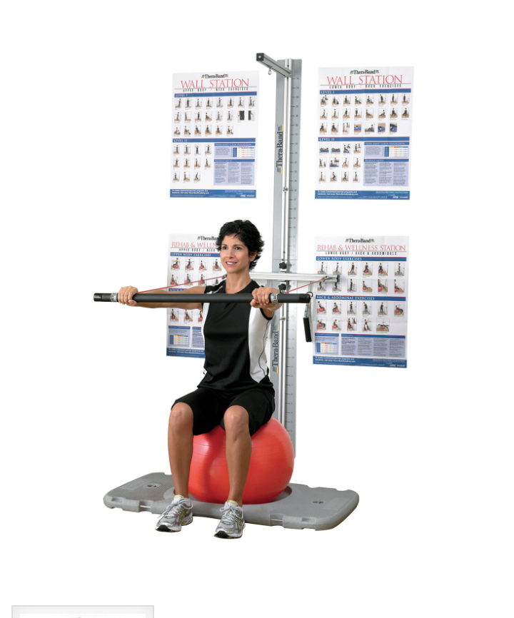 Тренувальна станція TheraBand Rehab and Wellness Station Тренувальна станція TheraBand Rehab and Wellness Station