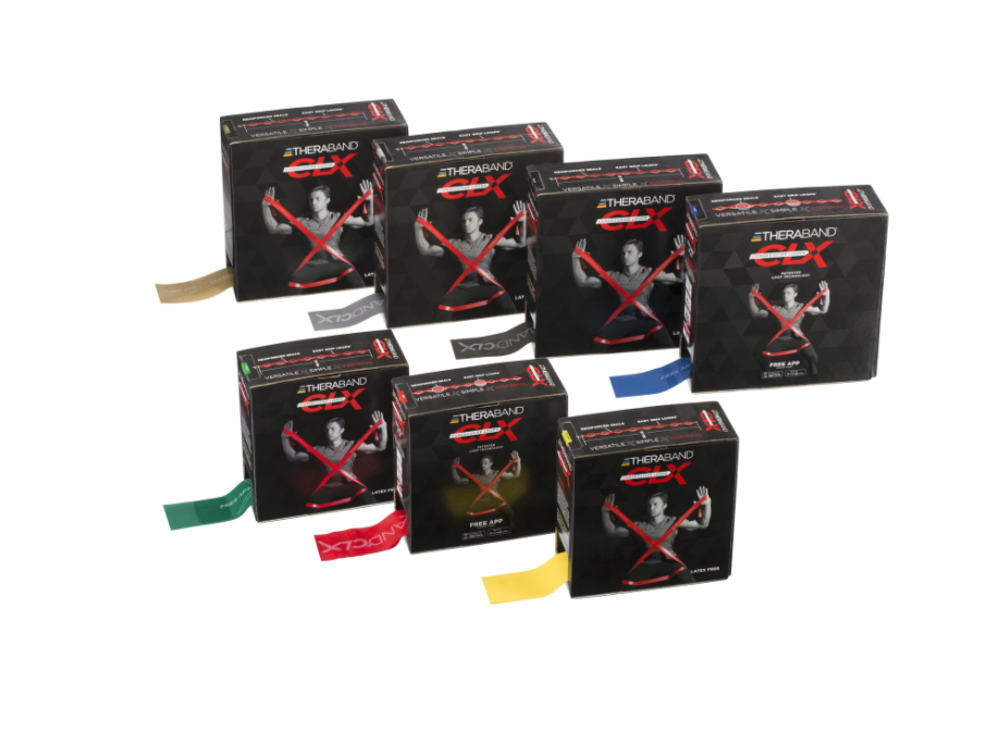 Безлатекснi еластичнi стрічки TheraBand® CLX™ Безлатекснi еластичнi стрічки TheraBand® CLX™